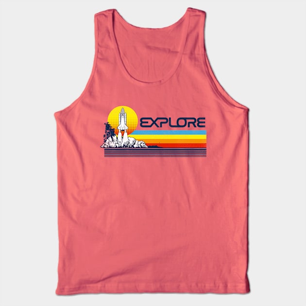 EXPLORE Tank Top by ALFBOCREATIVE